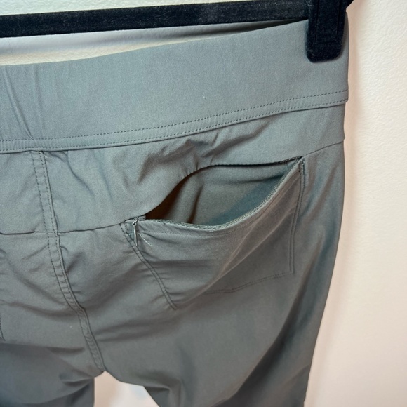 Toad & Co Womens Flextime Skinny Pants Gray Mid Rise Stretch Nylon Outdoor Sz 12 - Picture 5 of 14
